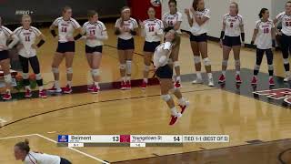 Highlights from the YSU vs Belmont volleyball game | August 25, 2023