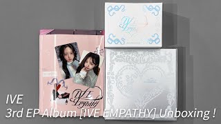 IVE - 3rd EP Album [IVE EMPATHY] Unboxing !