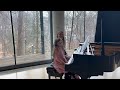 i. berkovich. arrangement of ukrainian folk song. annabel 7 y.o . irina gorin