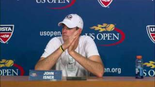 2009 US Open Press Conferences: John Isner (Third Round)