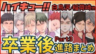 【ハイキュー】卒業後の進路・職業一覧まとめ！天童はまさかの○○になっていた！【全話最終話までネタバレ注意】