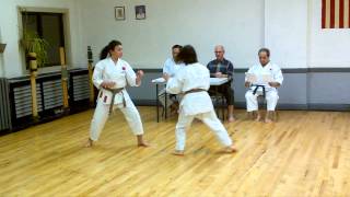 JKA 3rd Kyu test - kumite