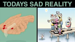 That Shows Harsh Reality Of Our World || Sad Reality | Powerful Illustrations of Our Sad Reality