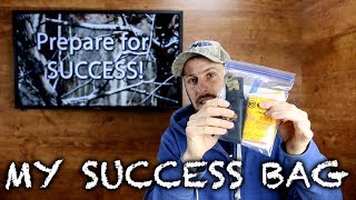 Be Prepared for Success in the Woods (My field dressing kit)