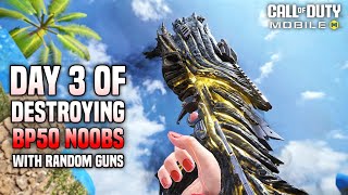 Day 3 of destroying BP50 noobs with random weapons - PP19 Bizon