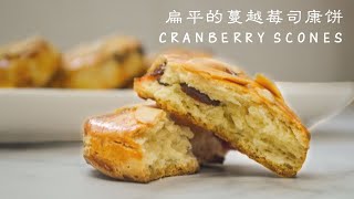 Easy Cranberry Scone  |  类似于中式的蔓越莓司康饼
