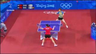 2008 Beijing Olympic - Zhang Yining vs Wang Nan