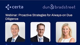 Proactive Strategies for Always-On Due Diligence