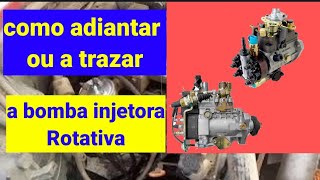 Como adiantar ou Atrasar a bomba injetora dos caminhões e ônibus