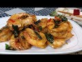 crispy salted egg shrimp salty and tender so delicious easy to cook joey recipe