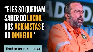 ALEXANDRE SILVEIRA CRITICA ATUAÇÃO DE BOLSONARO COM A PETROBRAS: \