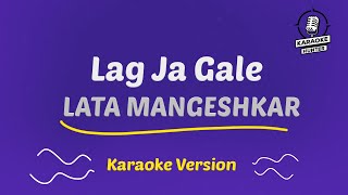 Lata Mangeshkar - Lag Ja Gale (HD Karaoke Version)
