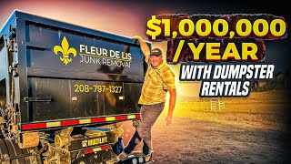 How to start a 7-Figure Dumpster Rental Business (Full Interview)