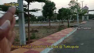 HMDA N/E Plot For Sale @ Tukkuguda