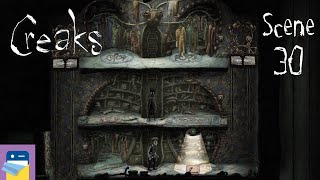 Creaks: Scene 30 Walkthrough \u0026 iOS Apple Arcade Gameplay (by Amanita Design)