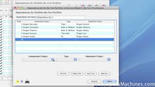 Managing Project Dependencies in Project Portfolios Using Optsee®