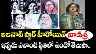 Actress Vanisri's life story |అలనాటి స్టార్ హీరోయిన్ వాణిశ్రీ ఇప్పుడు ఎ స్థితిలో ఉందొ తేలిస్తే  షాక్