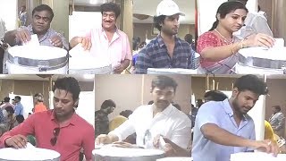 Telugu Film Industry Actors Are Casting Their Votes | MAA Elections 2019 | Cinema Politics