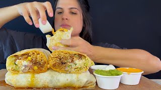 BURRITOS | MUKBANG | ASMR | EATING SOUNDS