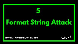 Lesson 5 | Format String Attack