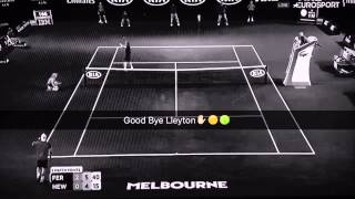 Good Bye Lleyton Hewitt...(Australian Open 2016)