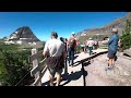 hidden lake trail in 3 minutes glacier national park montana usa