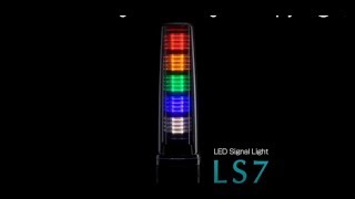 PATLITE LS7 LED Signal Tower Light is simply STUNNING! Beautiful design \u0026 LED Colours.