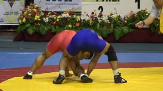 Freestyle Wrestling - Iran defeats Korea 96kg