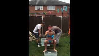 Ice bucket challenge fail