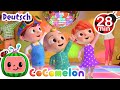 Das Discolied | CoComelon Deutsch | Cartoons und Kinderlieder