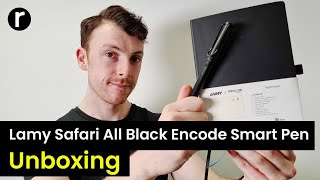 Lamy Safari All Black Encode Smart Pen Unboxing and Hands-On