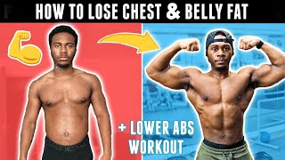 How you lose chest & belly fat (spot reducing fat?)