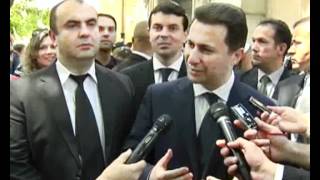 'Integrimi', Gruevski i ankohet Papës