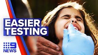 Coronavirus: Standard testing in place despite new easier test | 9 News Australia