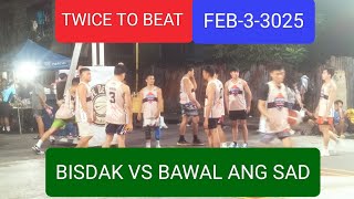 CARMEL L FERENAL is live! TWICE TO BEAT BISDAK VS BAWAL ANG SAD #PHILIPPINES #BASKETBALL