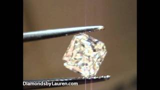 Original Radiant Cut 1.55carat G/IF  Diamond GIA Report