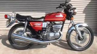 SUZUKI GT380B7 国内物 希少ジプシーレッド オリジナル外装 ノーマル