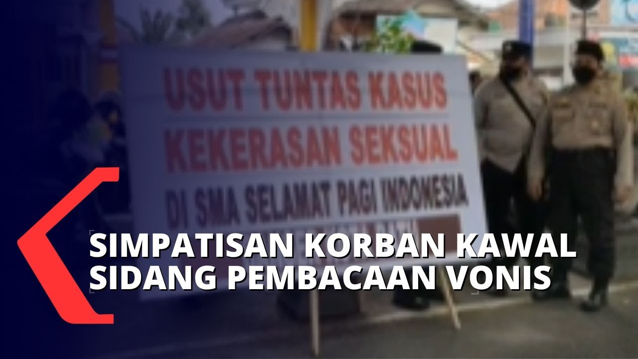 Terdakwa Kekerasan Seksual Di Sekolah SPI Julianto Eka Putra Jalani ...