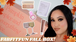 FABFITFUN FALL 2023! 🍁🍂 UNBOXING AND REVIEW! SO MANY GOOD ITEMS IN THIS BOX! AMY GLAM ✨