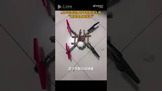 Man spends 100 yuan to make his own drone out of bamboo #Shorts