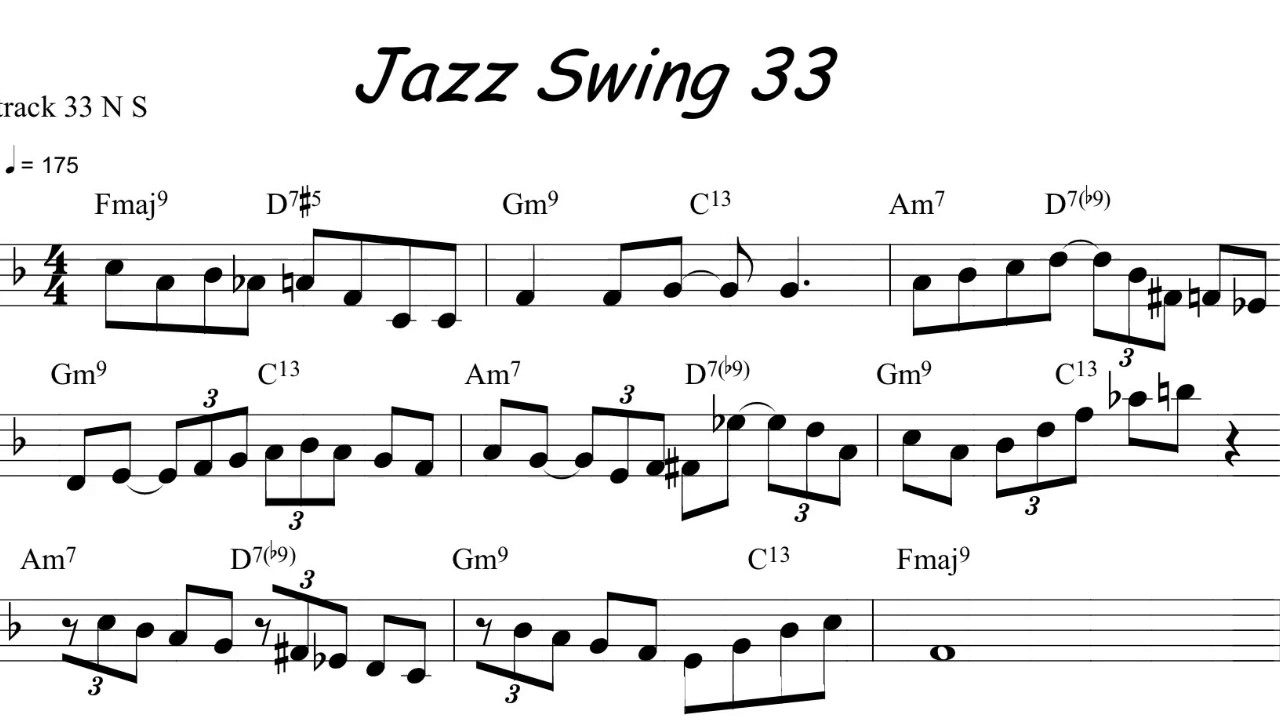 Jazz Sax Riff Of The Day - YouTube