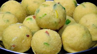 बिना चाशनी इस नये तरीके से बनाऐं हलवाई जैसे नरम बेसन के लड्डु | Easy Sweet Recipe | Laddu Recipe