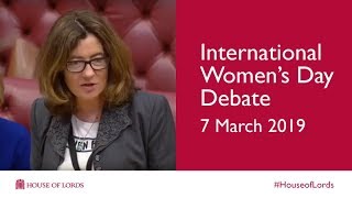 International Women's Day 2019 | House of Lords