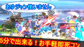 【スマブラSP】5分で出来る！超お手軽即死コンボ！！【アイスクライマー】