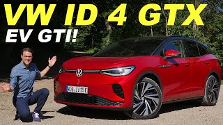 VW ID4 GTX 300 hp AWD REVIEW - the new EV GTI (US: ID.4 Pro S)