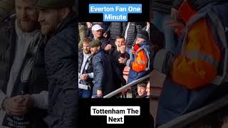 Everton fan becomes Spurs fan #spurs #everton #saints
