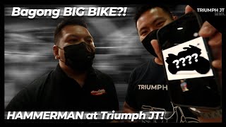 Hammerman visits Triumph JT HQ! | The next BIG BIKE!