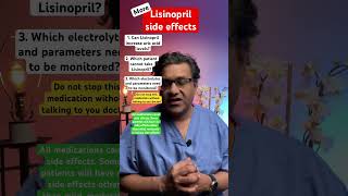 Lisinopril side effects 101(More) #lisinopril #bloodpressure #htn #sideeffects