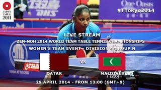 #TTokyo2014: Qatar - Maldives