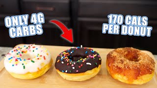 These Low Carb Donuts Are The PERFECT Dessert! (Fat Loss/Easy Protein)